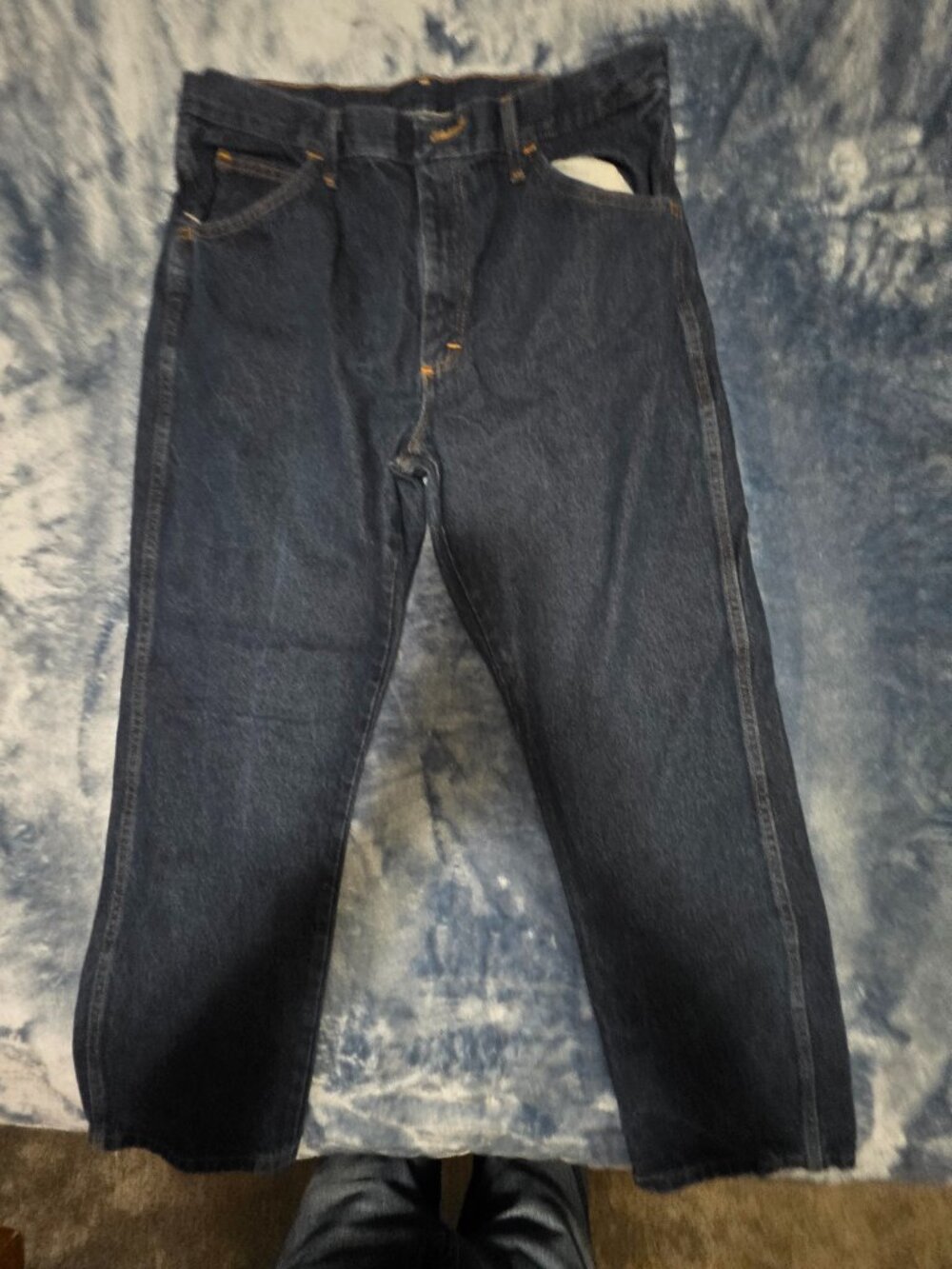 Rustler Men's Jeans 36W 30L Straight leg